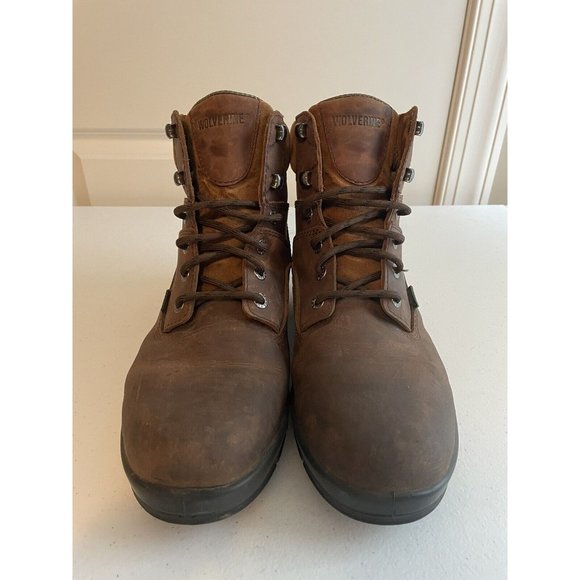 Wolverine Men's Durashocks Slip Resistant 6" Work Boot Leather Size 11.5 W02038 - Picture 3 of 9